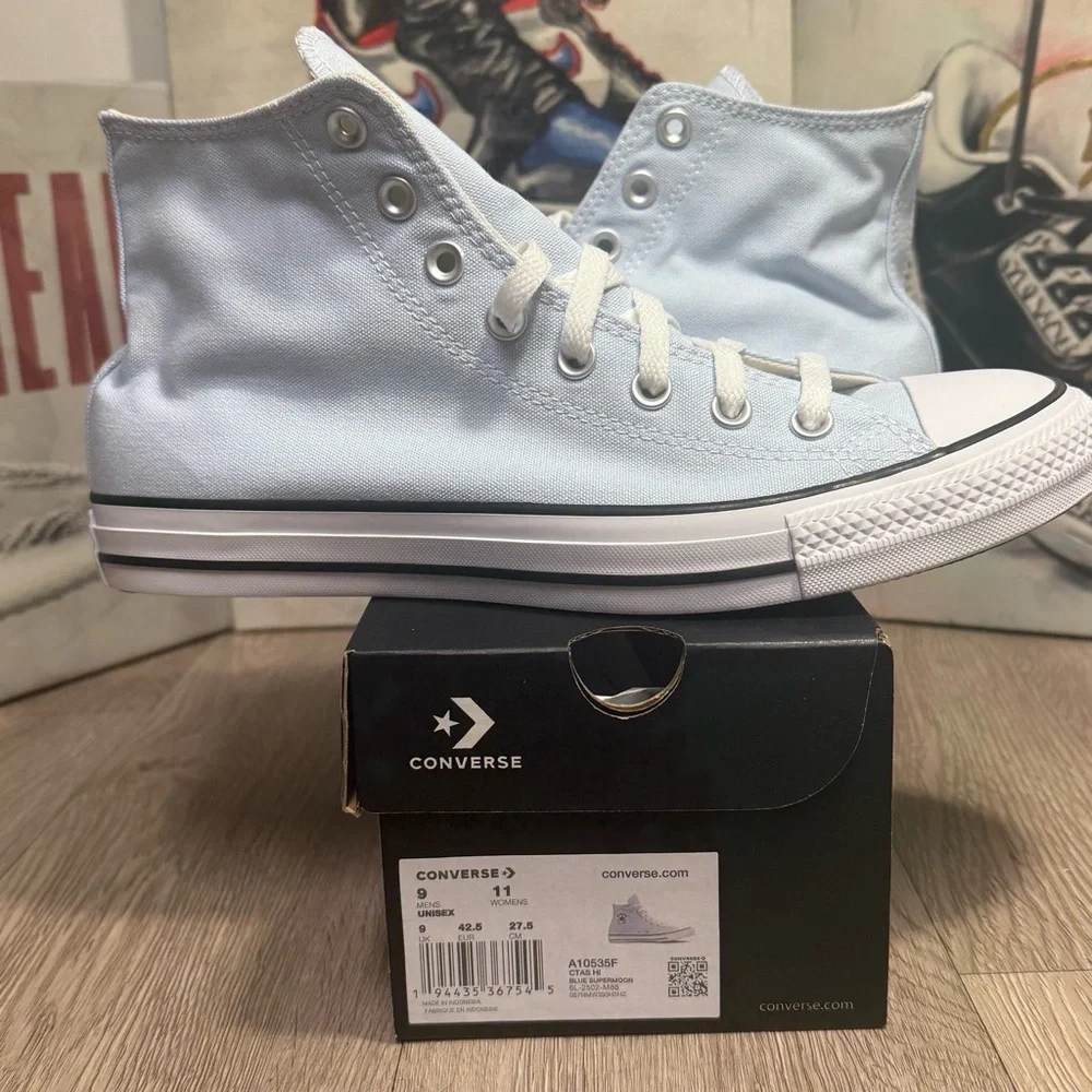 New Converse Chuck Taylor All Star High Top Sneaker Blue Supermoon Men 8,9,11,12